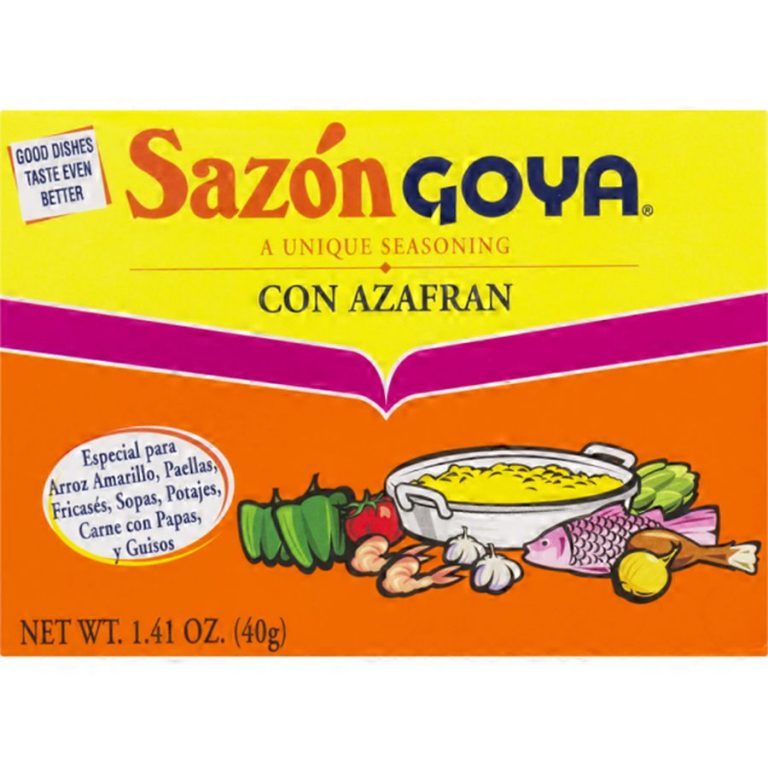 Goya Sazon A Unique Seasoning Con Azafran 1 41 Oz – Carry Delivery Value